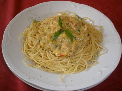 Rezept Spaghetti mit Zucchinisoße Spaghetti mit Zucchinisoße Rezept