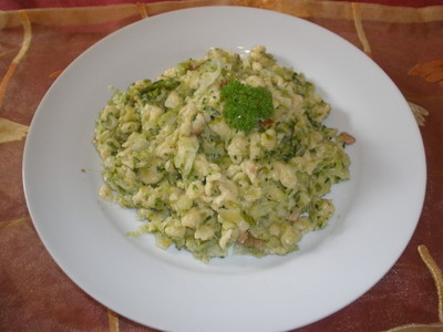 Rezept Krautspätzle mit Speck Krautspätzle mit Speck Rezept