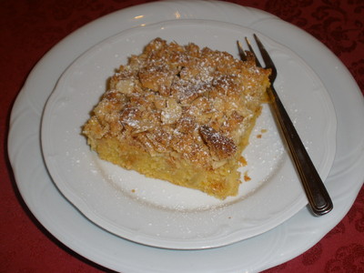 Rezept Apfelkuchen mit Marzipanstreusel Apfelkuchen mit Marzipanstreusel Rezept