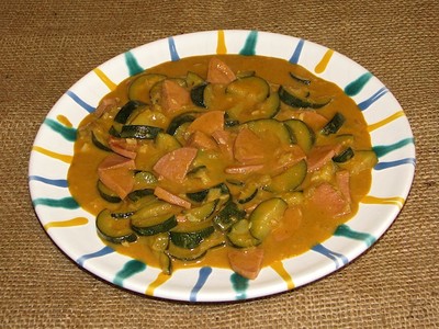 Zucchini-Gulasch Rezept