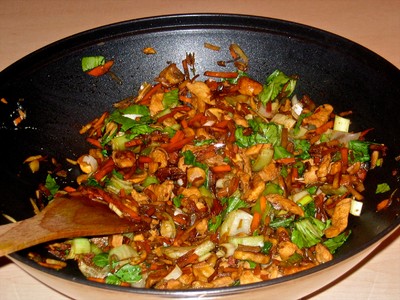 Rezept Wokpfanne mit Pak Choi Wokpfanne mit Pak Choi Rezept