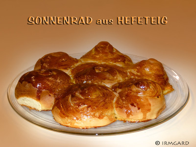 Rezept Sonnenrad aus Hefeteig Sonnenrad aus Hefeteig Rezept