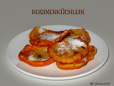 Rezept Rosinenküchlein Rosinenküchlein Rezept