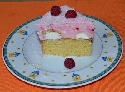 Rezept Himbeer-Vanille-Torte Himbeer-Vanille-Torte Rezept