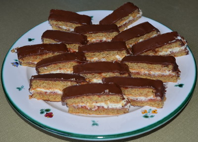 Rezept Mandelschnitten Mandelschnitten Rezept