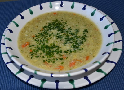 Rezept Grießeinlaufsuppe Grießeinlaufsuppe Rezept