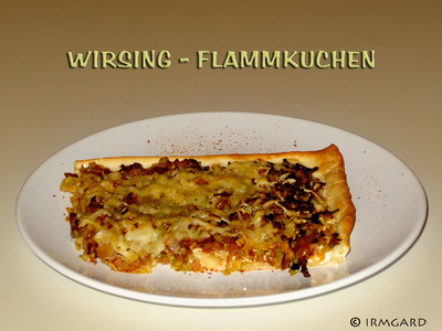 Rezept Wirsingflammkuchen Wirsingflammkuchen Rezept