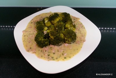 Rezept Broccoli in Schinkensoße Broccoli in Schinkensoße Rezept