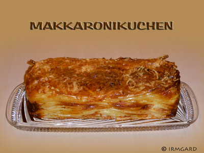 Rezept Makkaronikuchen Makkaronikuchen Rezept
