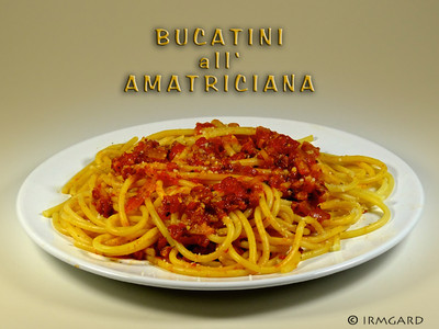 Rezept Bucatini all' amatriciana Bucatini all' amatriciana Rezept