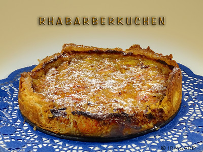 Rezept Rhabarberkuchen Rhabarberkuchen Rezept