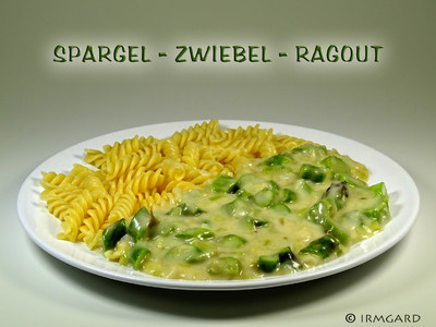 Rezept Spargel-Zwiebel-Ragout Spargel-Zwiebel-Ragout Rezept