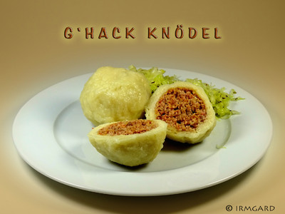 Rezept Mühlviertler G'hackknödel Mühlviertler G'hackknödel Rezept