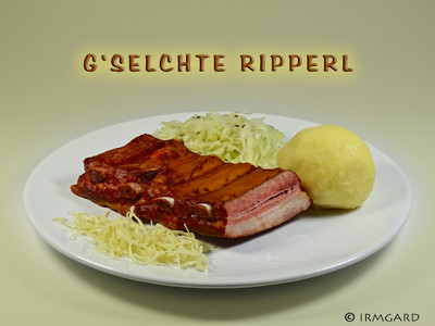 Rezept G'selchte Ripperl G'selchte Ripperl Rezept