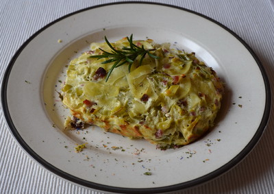 Kartoffel-Lauchauflauf Rezept