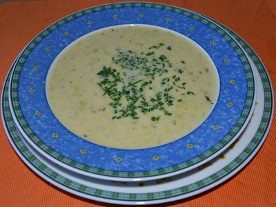 Rezept Käse-Lauch-Cremesuppe Käse-Lauch-Cremesuppe Rezept