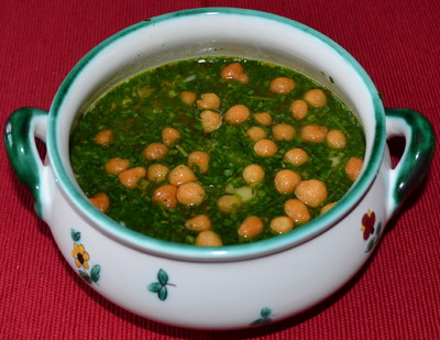 Klare Kräutersuppe Rezept