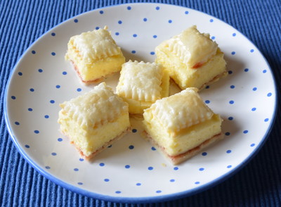 Rezept Mini-Cremeschnitten Mini-Cremeschnitten Rezept