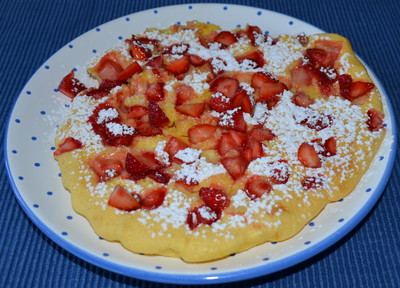 Rezept Erdbeer-Omelett Erdbeer-Omelett Rezept