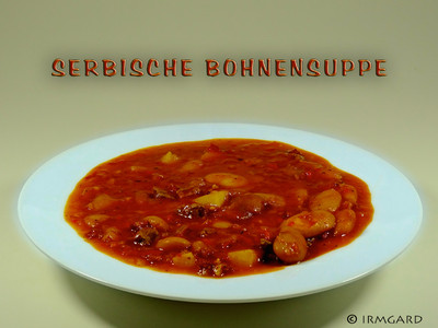 Serbische Bohnensuppe Rezept