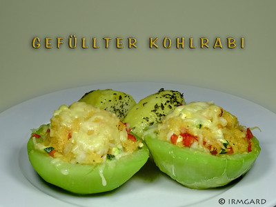 Rezept Gefüllter Kohlrabi Gefüllter Kohlrabi Rezept