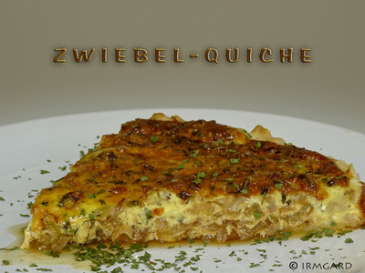 Rezept Zwiebelquiche Zwiebelquiche Rezept