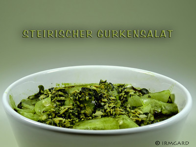 Rezept Steirischer Gurkensalat Steirischer Gurkensalat Rezept