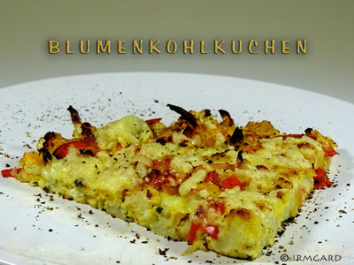 Rezept Blumenkohlkuchen Blumenkohlkuchen Rezept