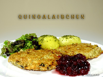 Rezept Quinoa-Laibchen Quinoa-Laibchen Rezept