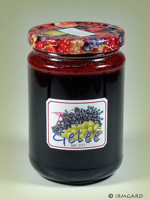 Rezept Holler-Trauben-Gelee Holler-Trauben-Gelee Rezept