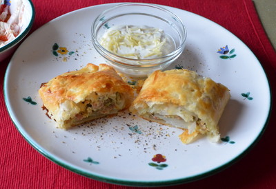 Rezept Chinakohl-Fleischstrudel Chinakohl-Fleischstrudel Rezept