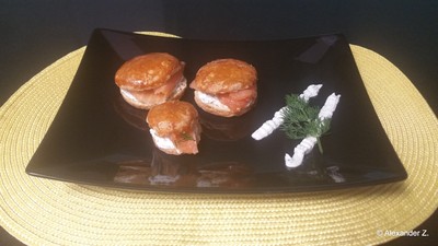 Rezept Scones Räucherlachs Weckerl Scones Räucherlachs Weckerl Rezept