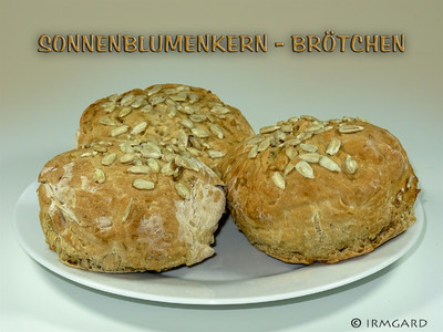 Rezept Sonnenblumenbrötchen Sonnenblumenbrötchen Rezept