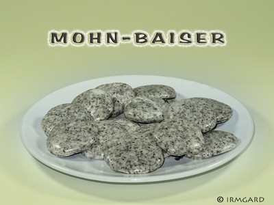 Rezept Mohnbaiser Mohnbaiser Rezept