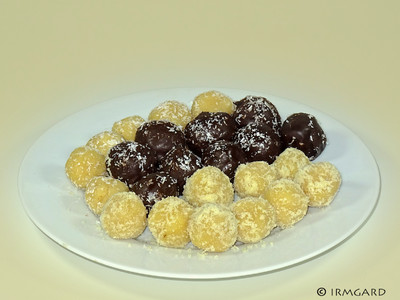 Rezept Marzipanpralinen Marzipanpralinen Rezept