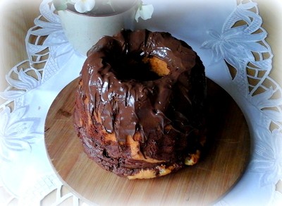 Rezept Einfacher Marmorkuchen Einfacher Marmorkuchen Rezept