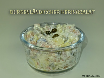 Rezept Burgenländischer Heringsalat Burgenländischer Heringsalat Rezept