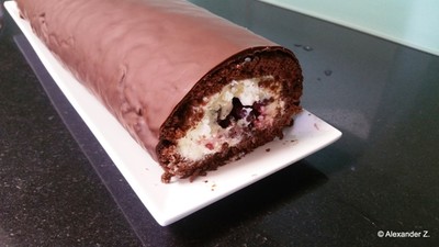 Rezept Schwarwälderkirsch Roulade Schwarwälderkirsch Roulade Rezept