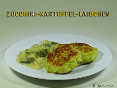 Rezept Zucchini-Kartoffel-Laibchen Zucchini-Kartoffel-Laibchen Rezept