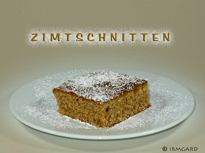 Rezept Zimtschnitten Zimtschnitten Rezept
