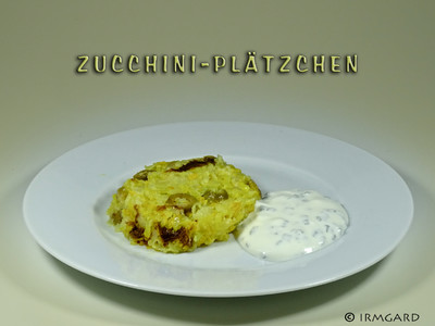 Rezept Zucchiniplätzchen Zucchiniplätzchen Rezept