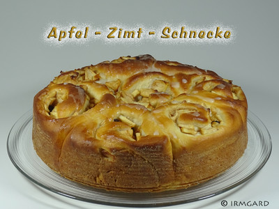 Rezept Apfel-Zimt-Schnecke Apfel-Zimt-Schnecke Rezept