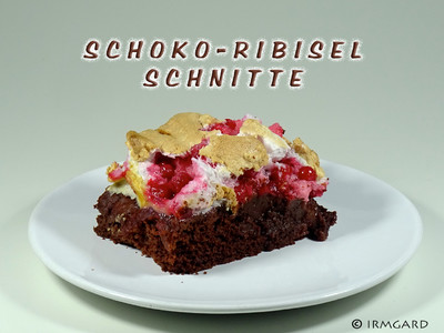 Rezept Schoko-Ribisel-Schnitte Schoko-Ribisel-Schnitte Rezept