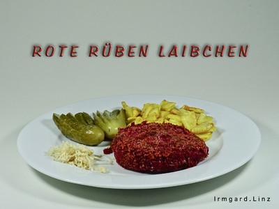 Rezept Rote Rüben Laibchen Rote Rüben Laibchen Rezept