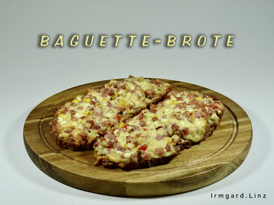 Rezept Baguette-Brote Baguette-Brote Rezept