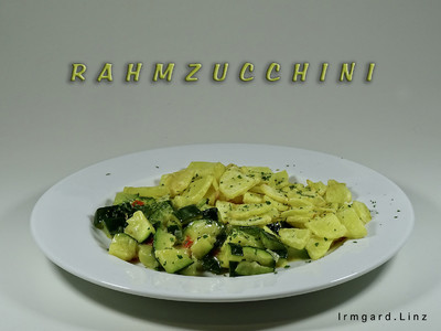 Rezept Rahmzucchini Rahmzucchini Rezept