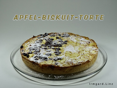 Rezept Apfel-Biskuit-Torte Apfel-Biskuit-Torte Rezept