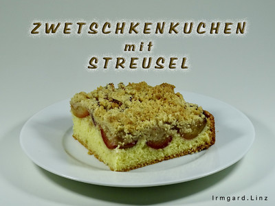 Rezept Zwetschkenkuchen mit Streusel Zwetschkenkuchen mit Streusel Rezept