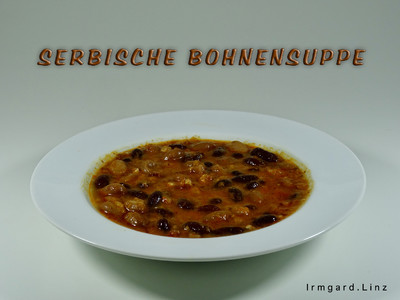 Rezept Serbische Bohnensuppe Serbische Bohnensuppe Rezept