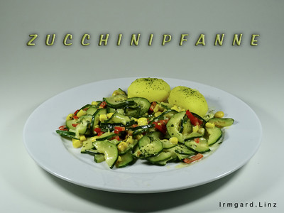 Rezept Zucchinipfanne Zucchinipfanne Rezept